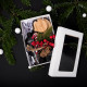 Darčeková sada v darčekovej krabičke WINTER SPICES. Vonná esencia, telová kefka a mydlo.