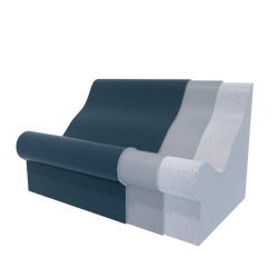 Sedadlá v parnej saune