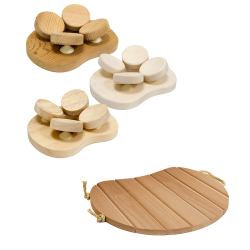 Saunové opierky hlavy, sedačky