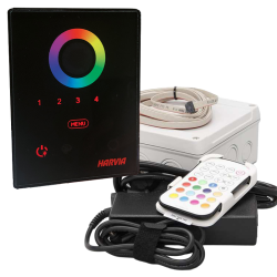 Ovládacie panely sauny na osvetlenie