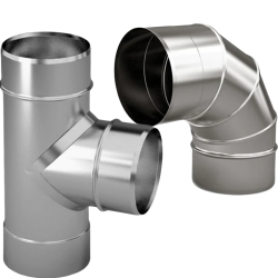 Saunový komín (jednotlivé steny)