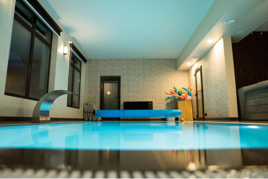 Plavecký bazén a sauny v usadlosti "Vila Kalniškiai" - SPA centrá