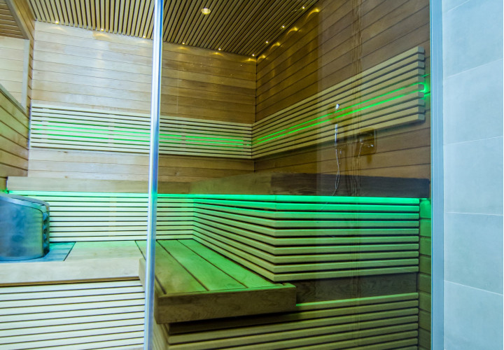 Sauna s parnou funkciou