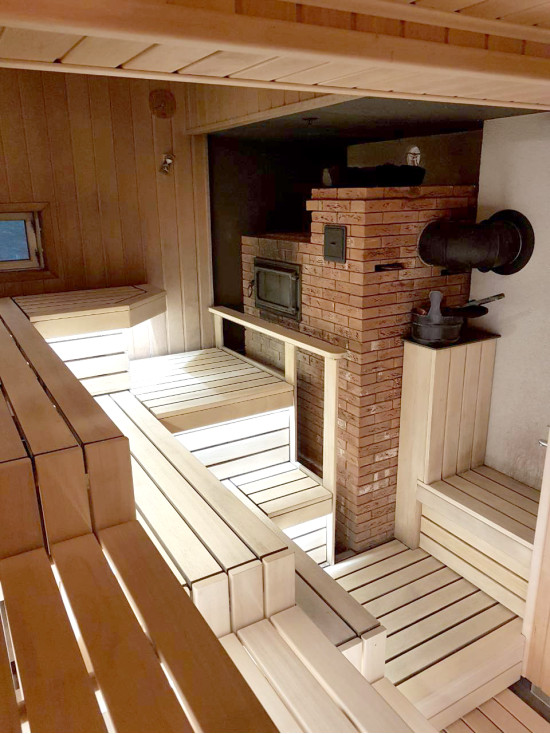 Renovácia parnej miestnosti v "Vyšnių dvaras" - Renovácie