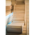Relaxačná palanda pre saunu, céder - 2