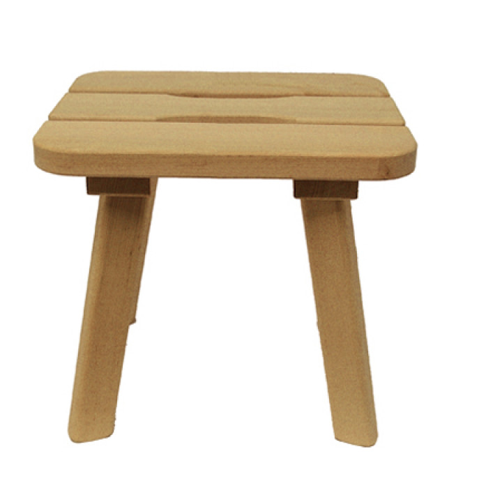 Taburetka jelša, M 400 x 300 x 410 mm