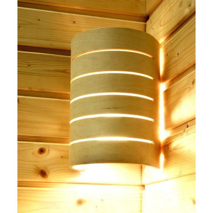 Raita saunová lampa, RM, E27 / 40W, borovica