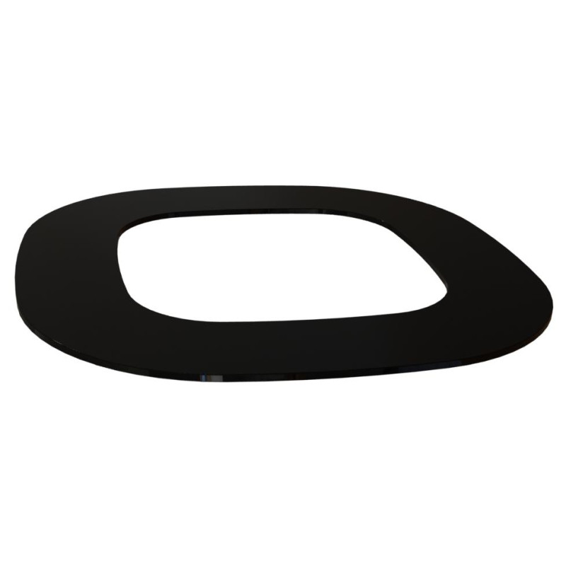 Vstavná príruba - HELO Himalaya, čierne sklo