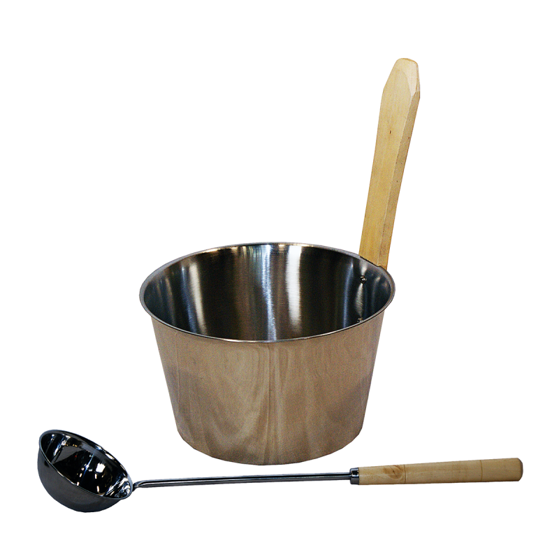 SAUNIA nerezový set 4 l