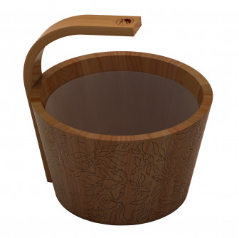 SAWO vedro na parnú vodu, céder, 4 l