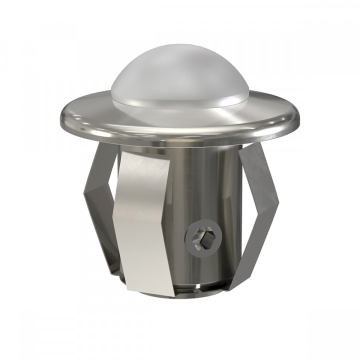 Kryštály CARIITTI CR-05 pre LED osvetlenie, chróm, saténové