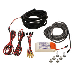 LED osvetlenie sauny CARIITTI Crystal Star 