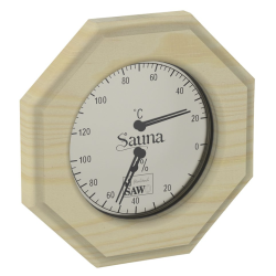 Termo-vlhkomer SAWO 241-THP, osemuholníkový, borovicový 