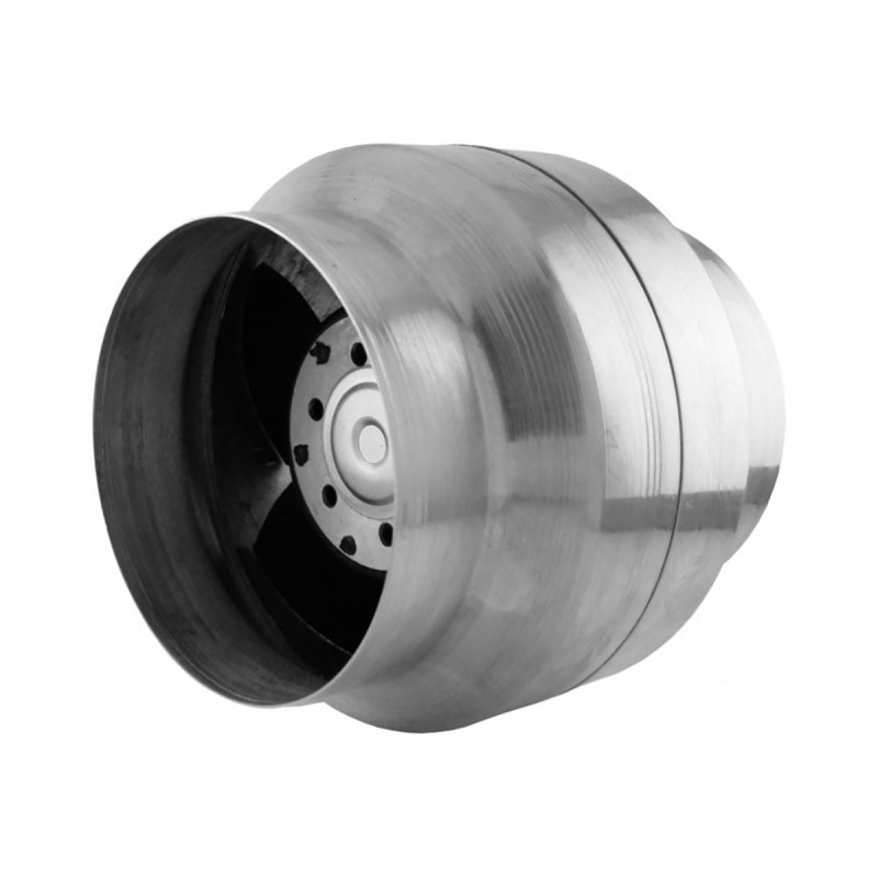 Ventilátor do sauny VOK-T 150°C, 135/Ø100mm, so spätnou klapkou