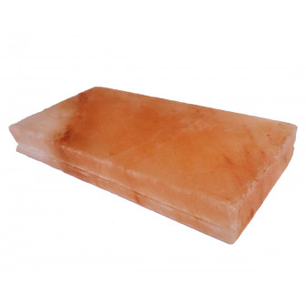 Leštené himalájske soľné tehly so zárezom 200x100x25mm