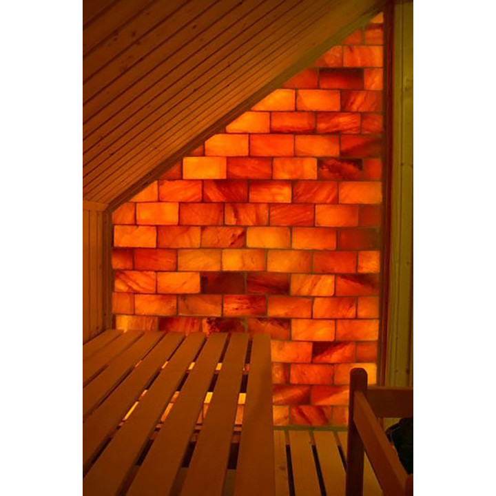 Drvené himalájske soľné tehly so zárezom 200x100x50mm