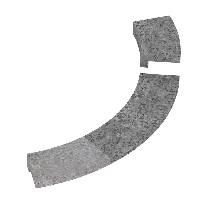 Zalievacia príruba - pre SAWOTEC Tower Rohový ohrievač