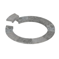 Zalievacia príruba - pre ohrievač SAWOTEC Tower Round  Zalievacia príruba - pre ohrievač SAWOTEC Tower Round