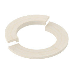 Vstavná príruba - pre okrúhly ohrievač SAWOTEC Tower, drevený  Vstavná príruba - pre okrúhly ohrievač SAWOTEC Tower, drevený