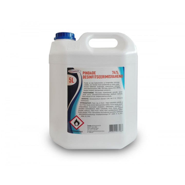 Povrchový dezinfekčný prostriedok, 5 l