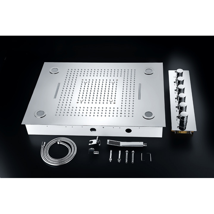 Dažďová sprcha Steamtec Tolo, 600x800 mm