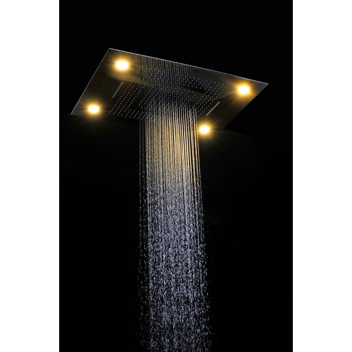 Dažďová sprcha Steamtec Tolo, 600x800 mm