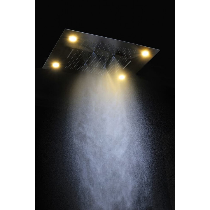 Dažďová sprcha Steamtec Tolo, 600x800 mm