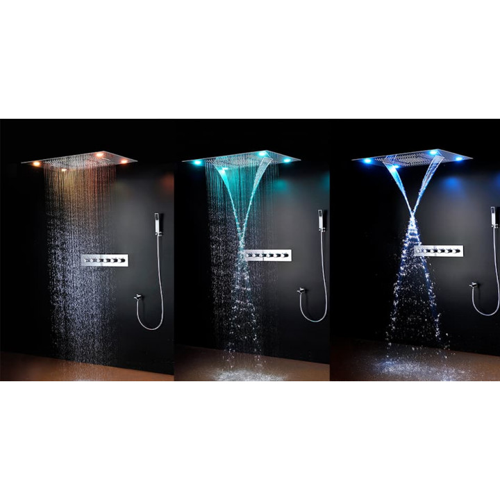 Dažďová sprcha Steamtec Tolo, 600x800 mm