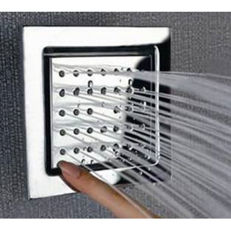 Nastaviteľné mosadzné trysky pre dažďovú sprchu Steamtec Tolo
