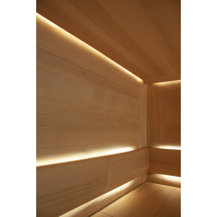 CARIITTI Sauna Linear Glass - tvarovka z optických vlákien