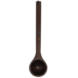 Rento Bambusová tmavá naberačka do sauny, 43 cm 