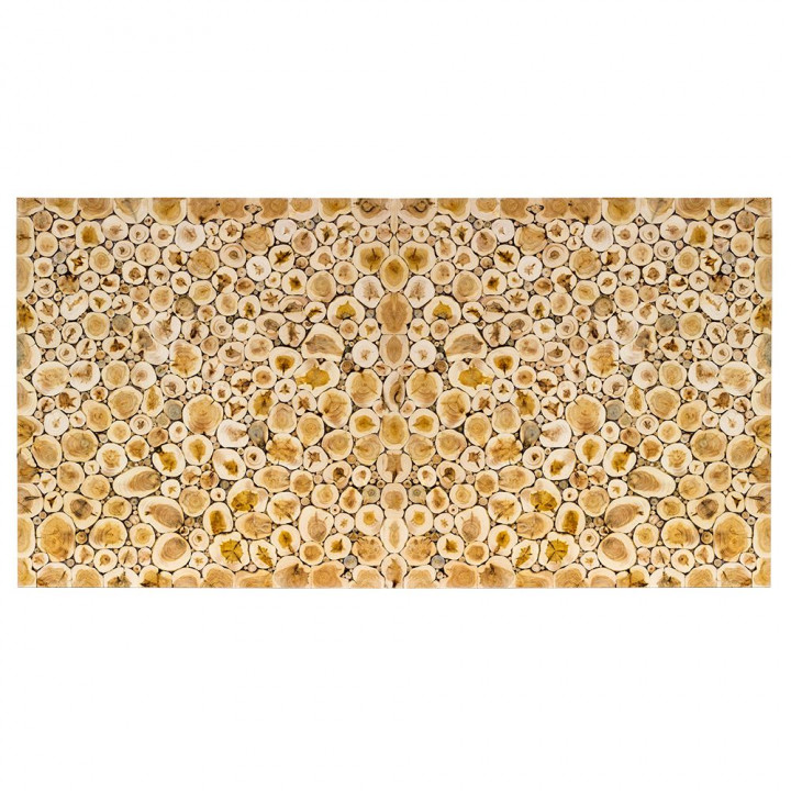 Tenký panel z borievky, 500 × 1000 mm