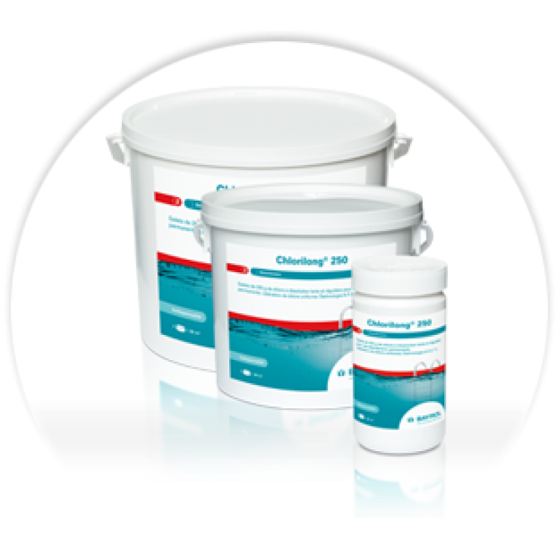 Pomaly rozpustné chlórové tablety Chlorilong 200, 5 kg