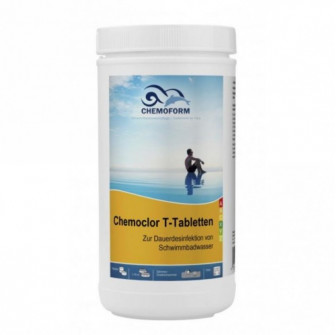 Pomaly rozpustný chlór CHEMOCLOR T-Tablety 20 g, 1 kg