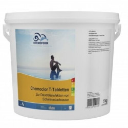 Pomaly rozpustný chlór CHEMOCLOR T-Tablety 20 g, 5 kg 