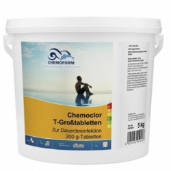 Pomaly rozpustný chlór CHEMOCLOR T-Tablety 200 g, 5 kg