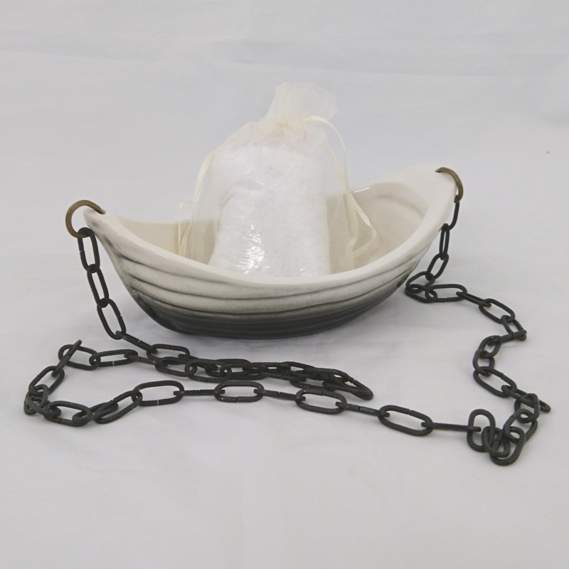 Soľný čln do sauny