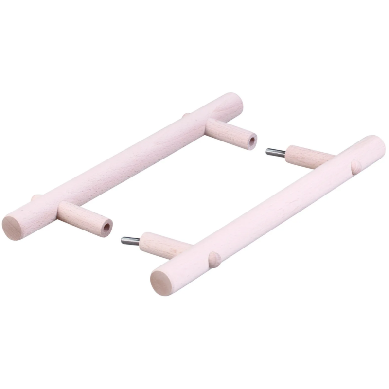 Sada drevených kľučiek na dvere