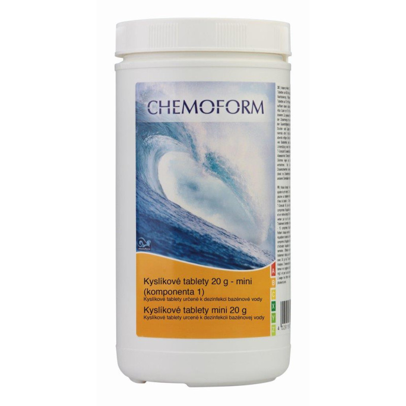 Tablety aktívneho kyslíka CHEMOFORM Aquablanc O2, 1 kg