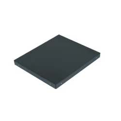 Ochranná podložka pod kachle na drevo, čierny kov 