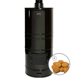 Saunová pec na drevo - AITO AK-57, predĺžená, vrátane kameňov KERKES 