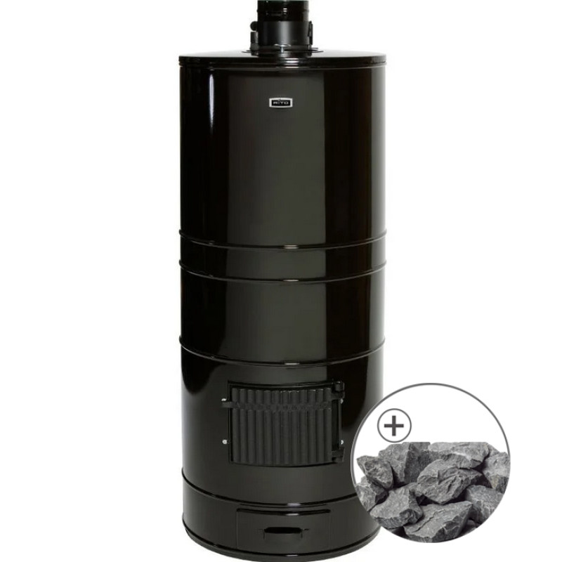 Saunová pec na drevo - AITO AK-57K vrátane tradičných kameňov