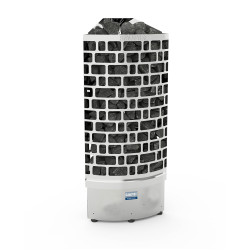 Elektrická saunová pec – SAWOTEC Ari Corner 9 kW, bez riadiacej jednotky 