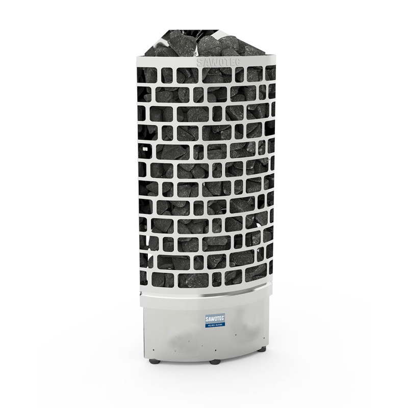 Elektrická saunová pec – SAWOTEC Ari Corner 9 kW, bez riadiacej jednotky