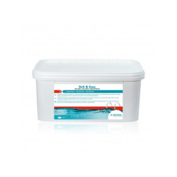 Prípravok na starostlivosť o bazén BEZ CHLÓRU Soft & Easy, 4,48 kg 