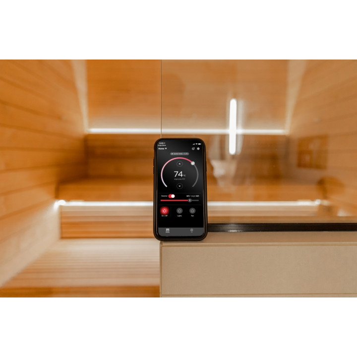 Ovládací panel elektrického saunového ohrievača - HARVIA Xenio Combi CX110C WiFi