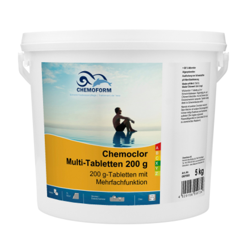 MULTIFUNKČNÉ tablety CHEMOFORM, 5 kg
