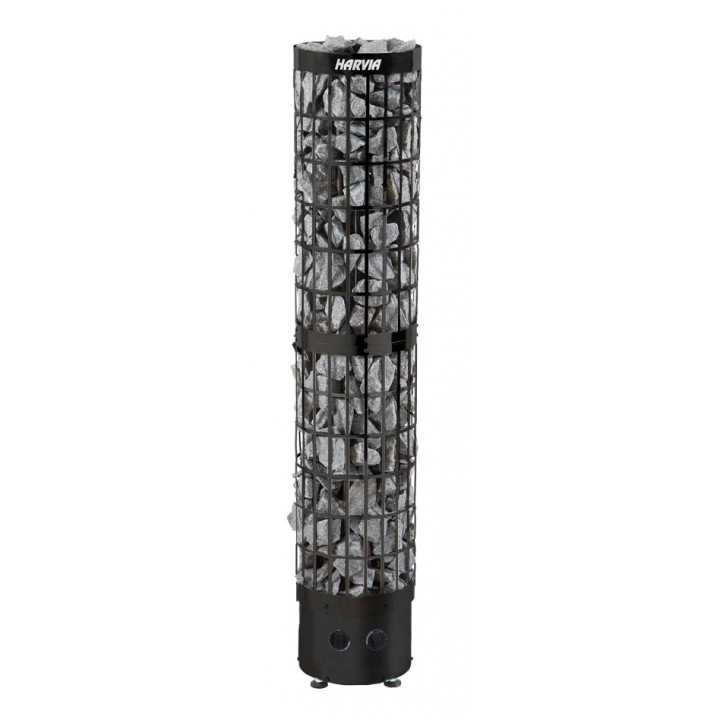 Elektrická saunová pec - HARVIA Cilindro Black Steel PC66 6,6 kW