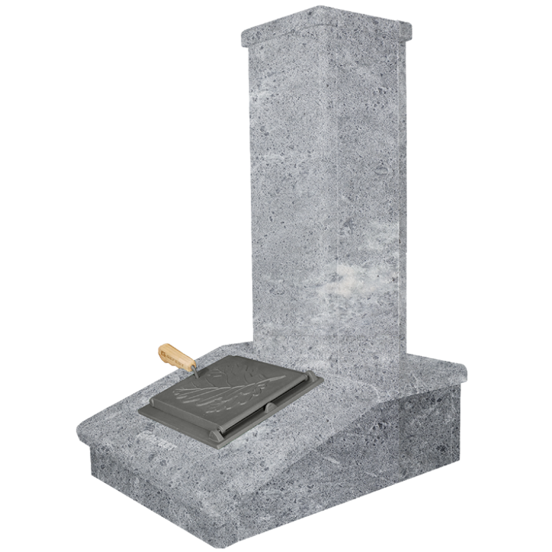 Kamenná úprava komína, mastenec, 790 mm