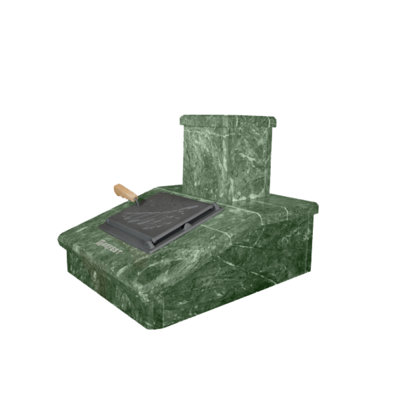 Kamenná úprava komína hadovitá, 290 mm